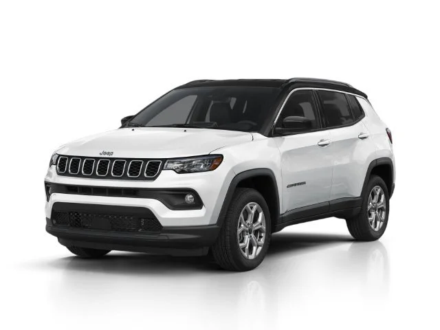 Used 2025 Bright White Clearcoat Jeep Latitude image 2