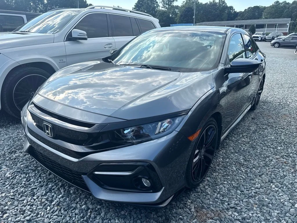 Used 2021 Gray Honda Sport image 1