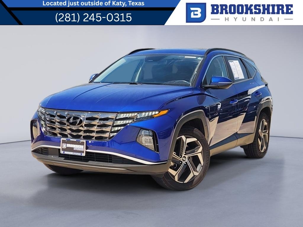 Used 2022 Intense Blue Hyundai SEL image 1