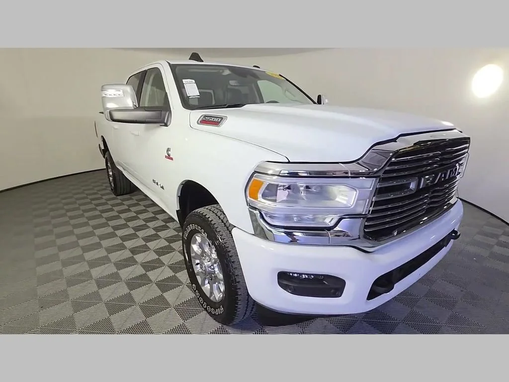 Used 2024 Bright White Clearcoat Ram Laramie image 52