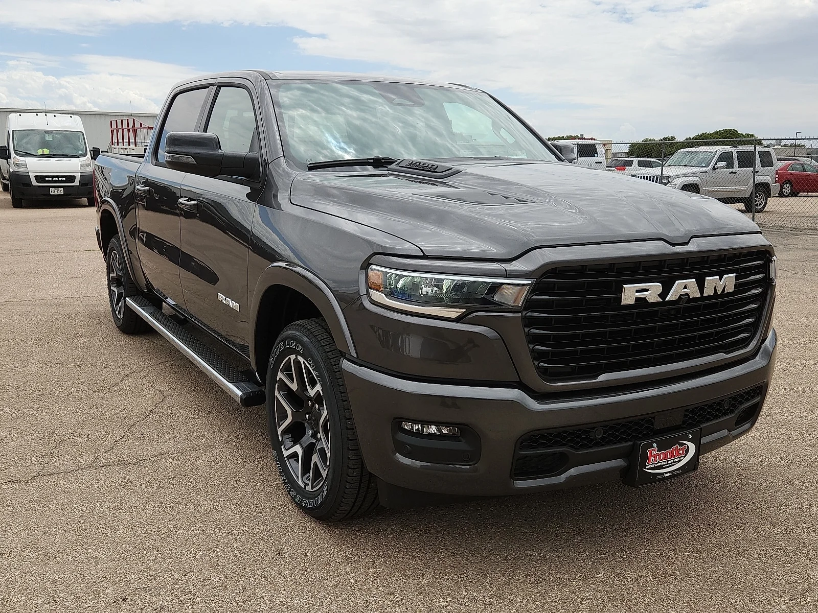 New 2026 Granite Crystal Metallic Clear-Coat  Paint Ram LARAMIE CREW CAB 4X4 5