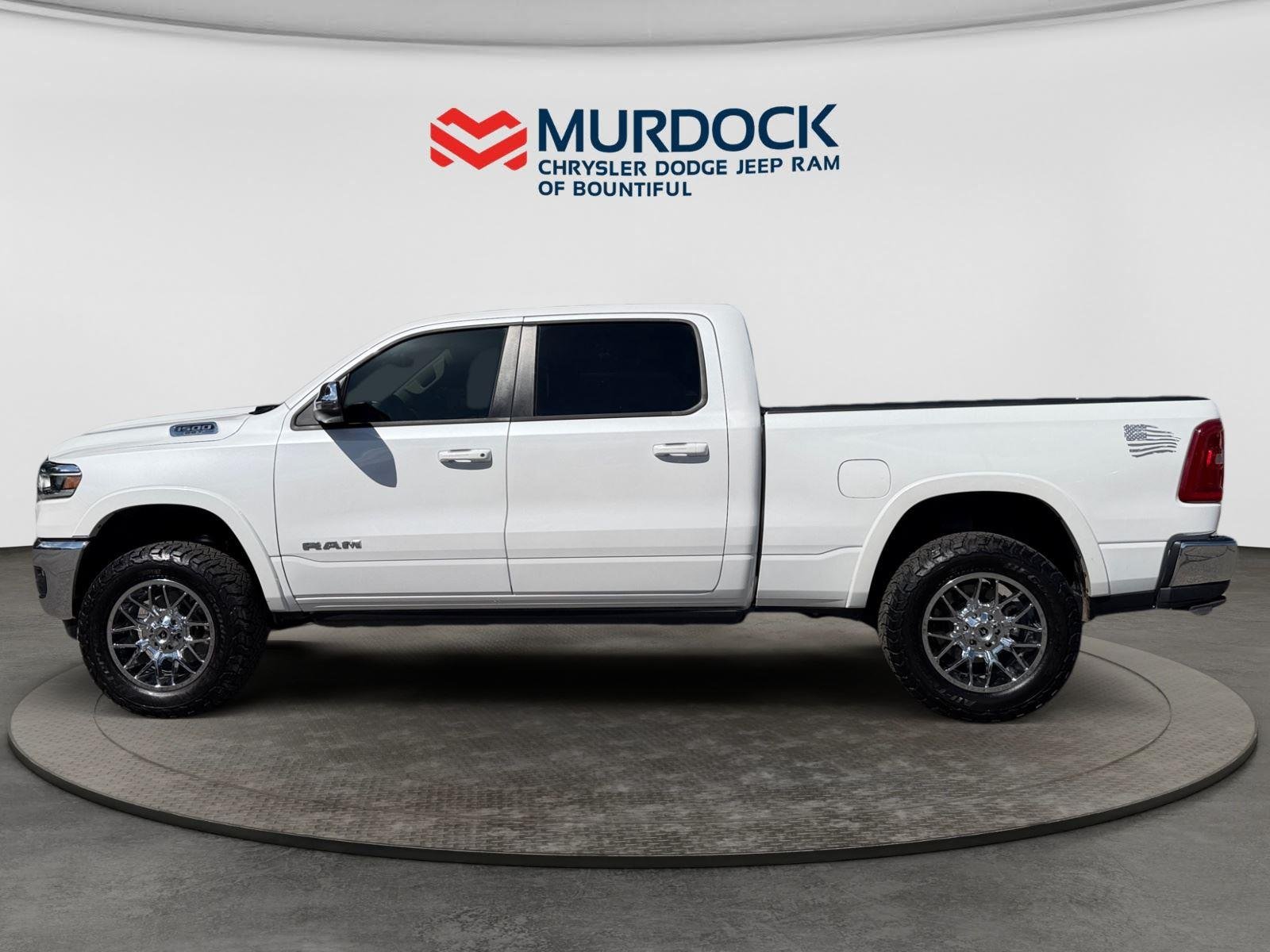 Used 2025 Ivory White Tri-Coat Pearlcoat Ram Laramie image 2