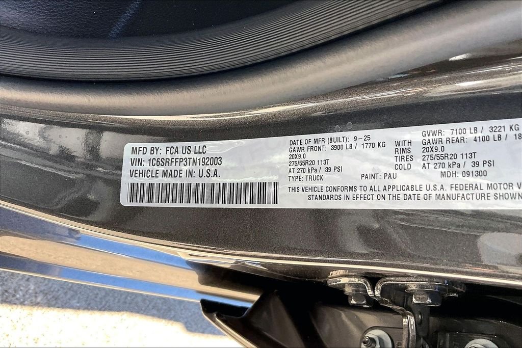 New 2026 Ram 1500 Big Horn/Lone Star 4D Crew Cab