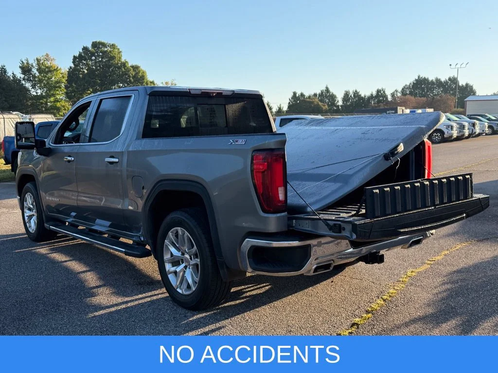 Used 2021 SATIN STEEL METALLIC GMC SLT image 6