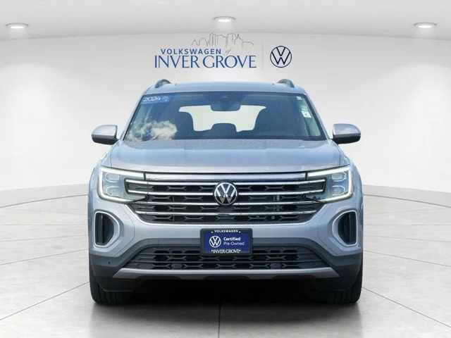 Certified 2024 Volkswagen Atlas SE w/Tech with VIN 1V2KR2CA4RC506861 for sale in Inver Grove Heights, Minnesota