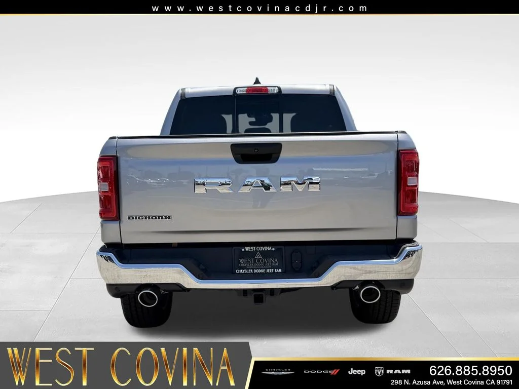 New 2026 Billet Silver Metallic Clear-Coat Exterior Paint RAM Big Horn/Lone Star image 9