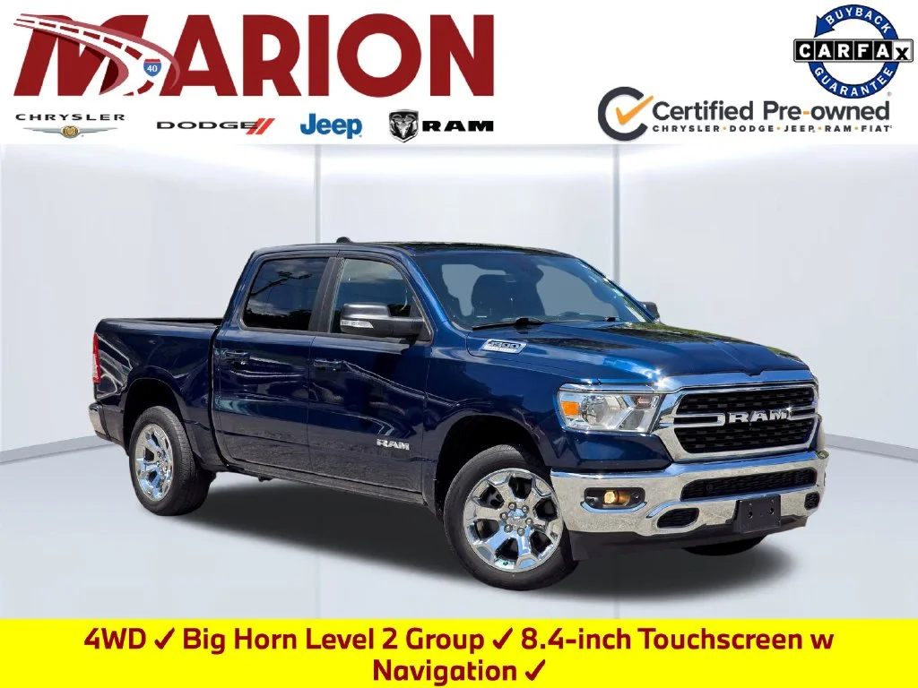 Certified Used 2022 Blue Ram Big Horn/Lone Star image 1