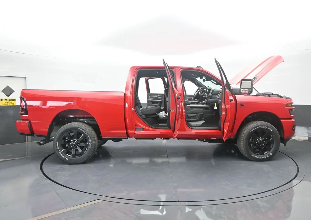 New 2026 Flame Red Clear-Coat Exterior Paint RAM Big Horn image 66