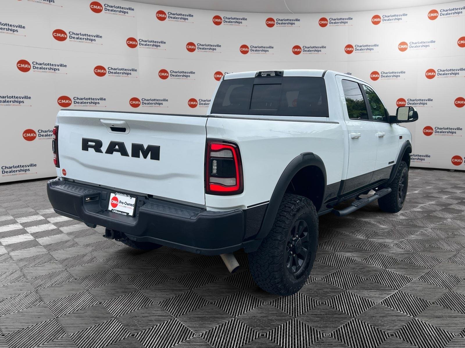 Used 2022 Bright White Clearcoat Ram Power Wagon image 5