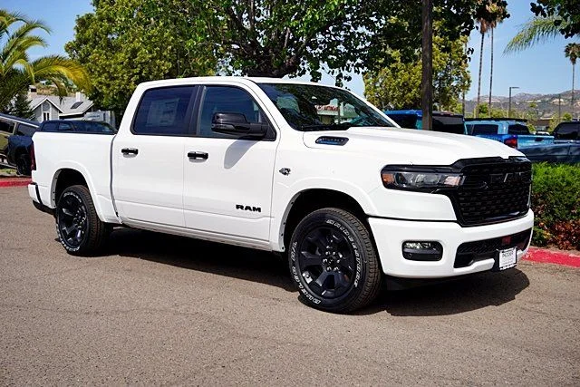 New 2026 Bright White Clear-Coat Exterior Paint RAM Big Horn/Lone Star image 6