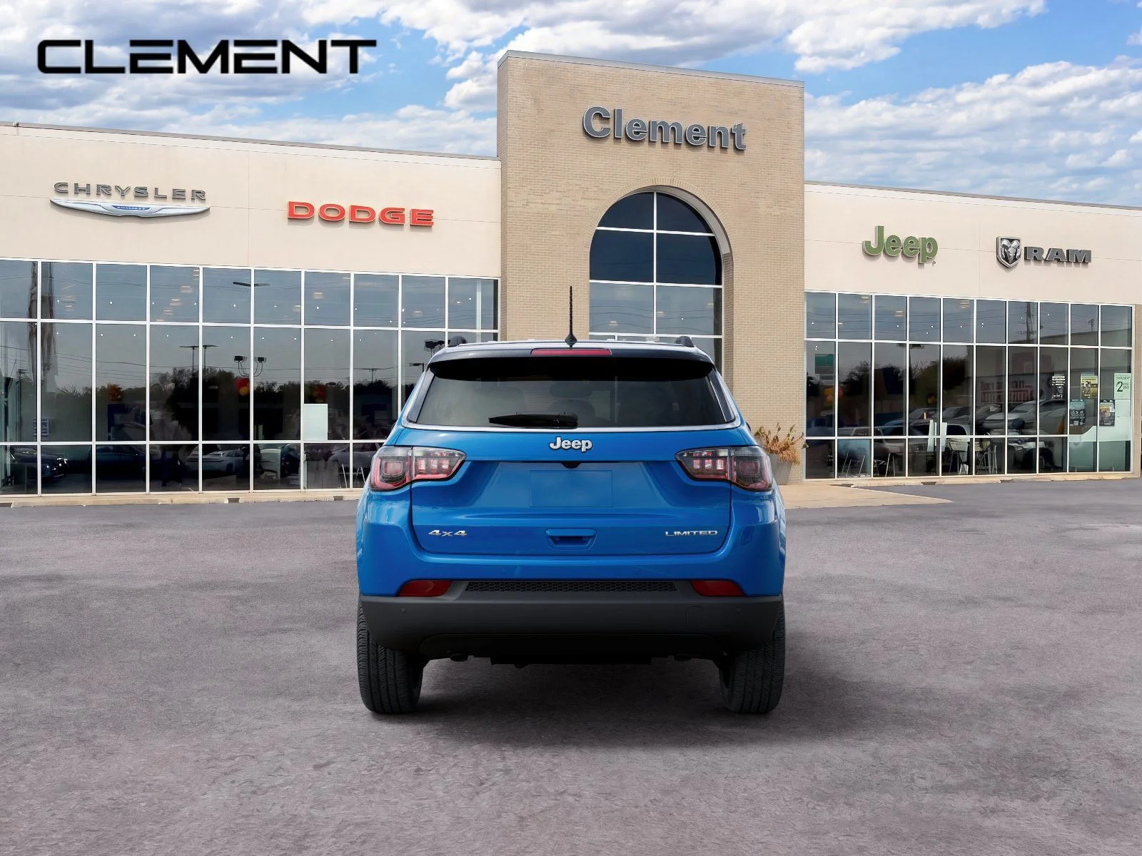 New 2026 Hydro Blue Pearl-Coat Exterior Paint Jeep Limited image 8