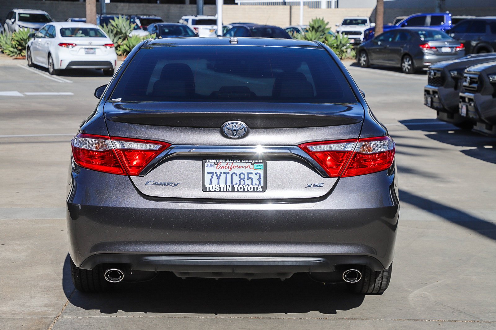 Certified Used 2017 Gray Toyota XSE V6 image 7