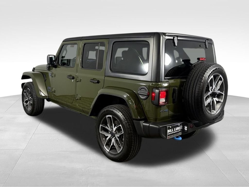 Used 2024 Green Clearcoat Jeep Sport S 4xe image 10