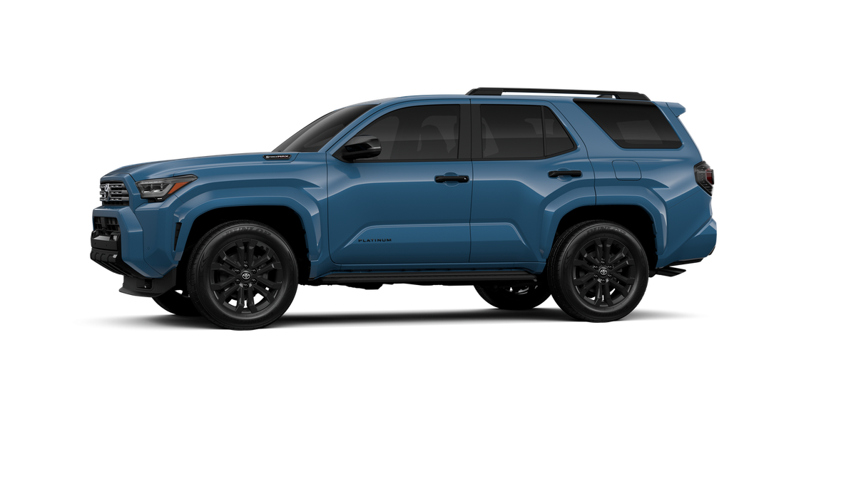 New 2026 Heritage Blue Toyota Platinum image 3