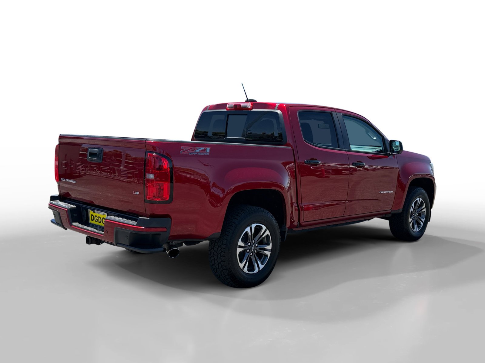 Used 2021 Cherry Red Chevrolet Z71 image 5