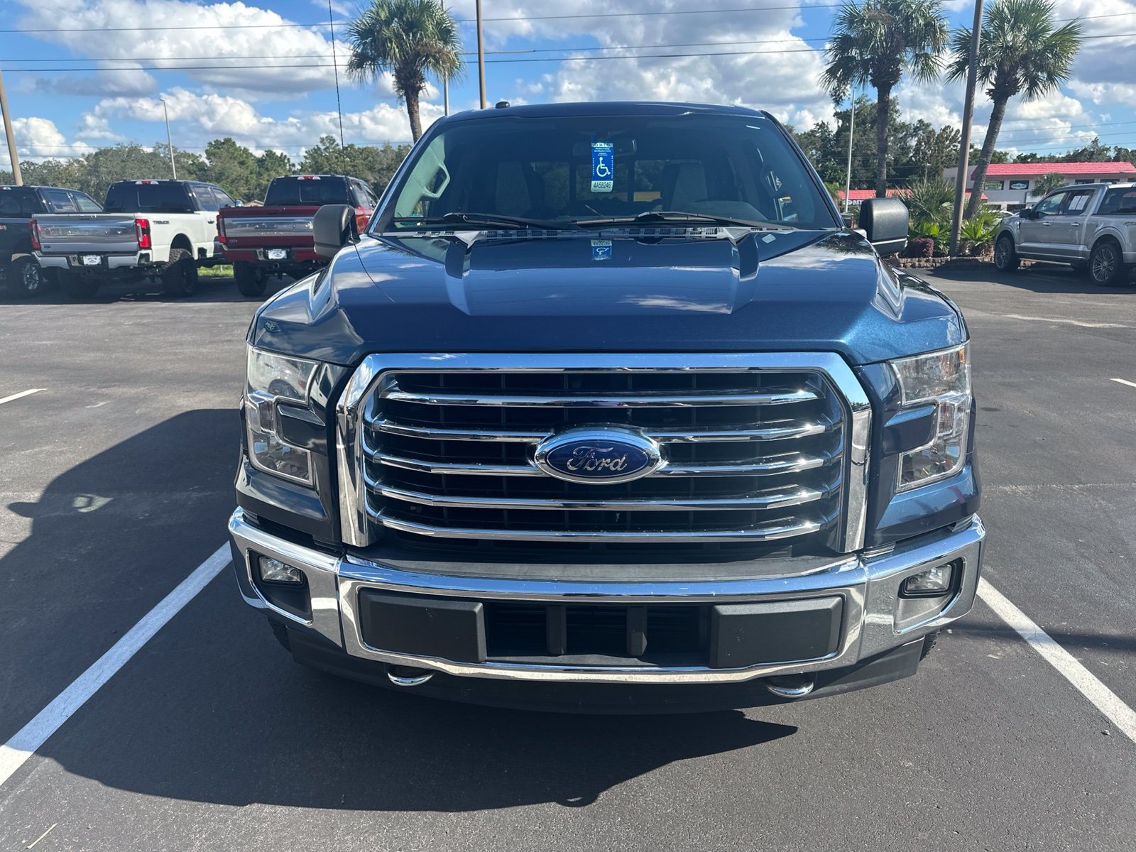 Used 2017 Blue Ford XLT image 2