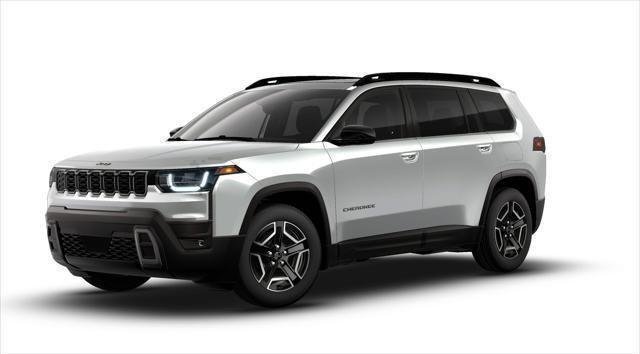 Silver Zynith Clear-Coat Exterior Paint 2026 Jeep Cherokee SUV / Crossover Four-Wheel Drive