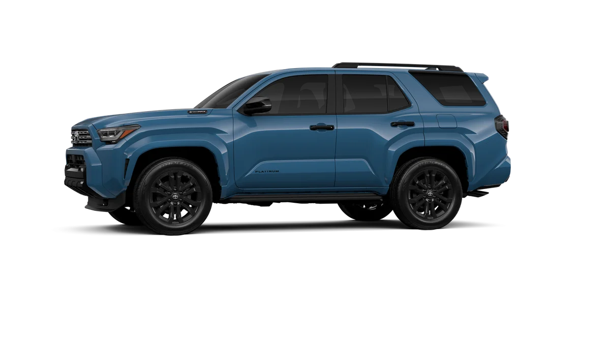 New 2026 Heritage Blue Toyota Platinum image 3