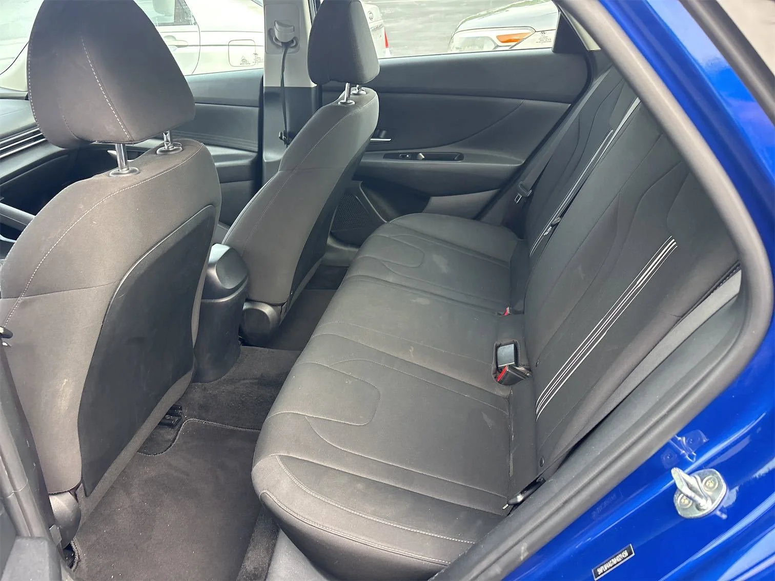 Used 2021 Intense Blue Hyundai SEL image 8