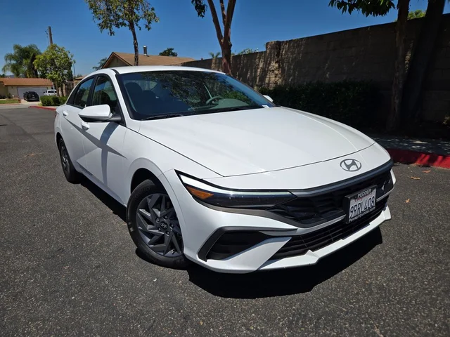 2025 Hyundai Elantra Hybrid Blue