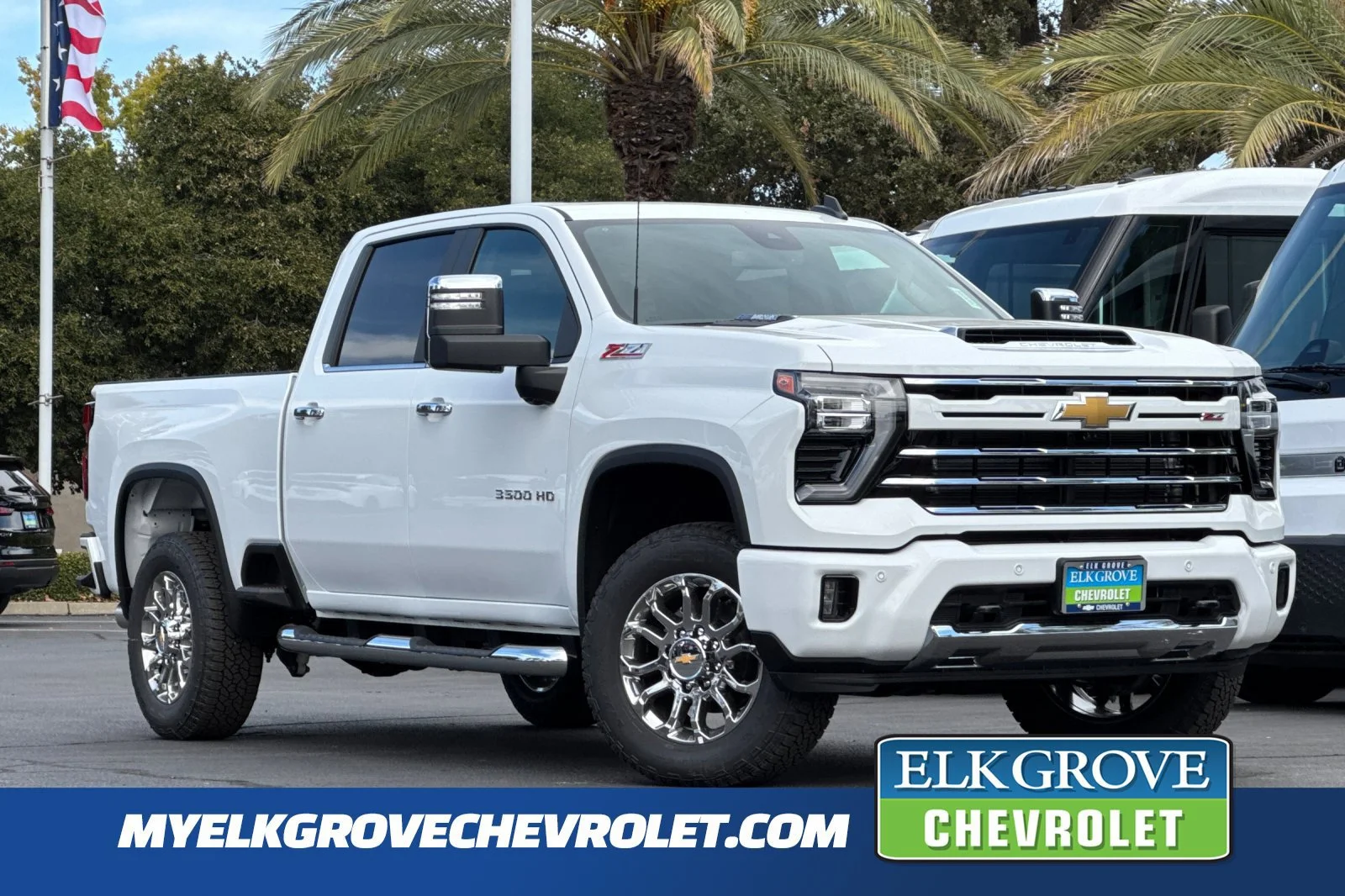 2026 Chevrolet Silverado 3500 HD LT Crew Cab for sale - Stock #260699 - White - New at My True Fleet