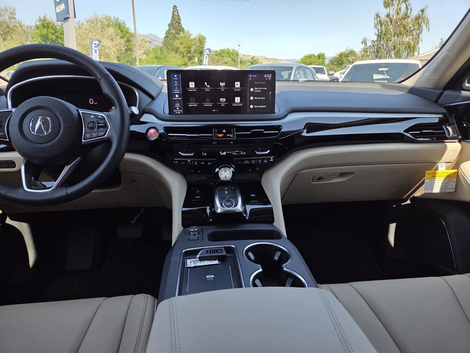 New 2026 Platinum White Pearl Acura AWD image 12