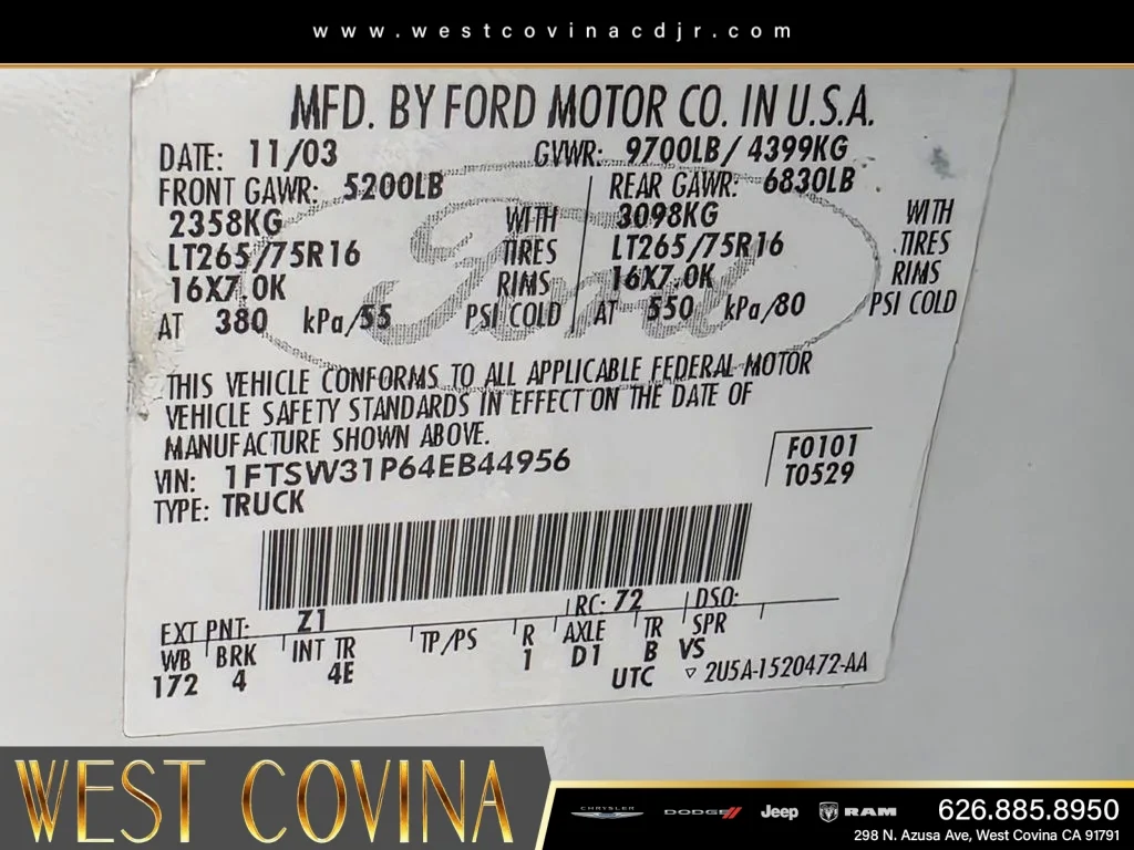 Used 2004  Ford Lariat image 46