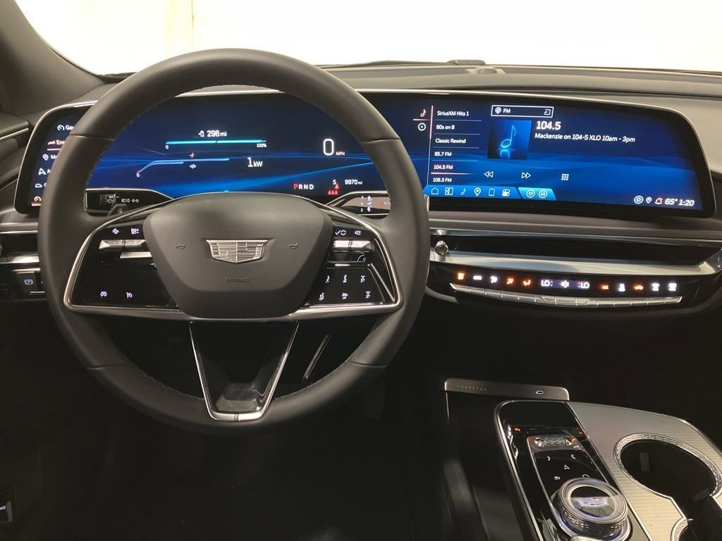 Used 2024 Stellar Black Metallic Cadillac Tech image 3