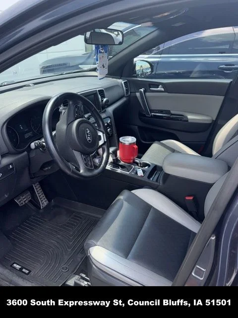 Used 2019 Blue Kia EX image 10