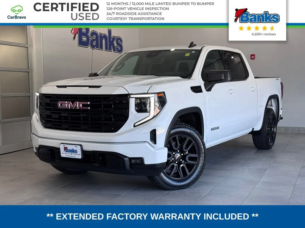 Certified Used 2023 Summit White GMC Elevation image 1