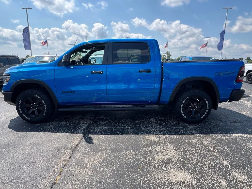 Used 2023 Hydro Blue Pearlcoat Ram Rebel image 2