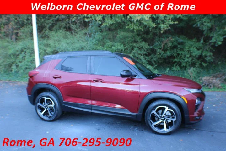Used 2023 CRIMSON METALLIC Chevrolet RS image 1