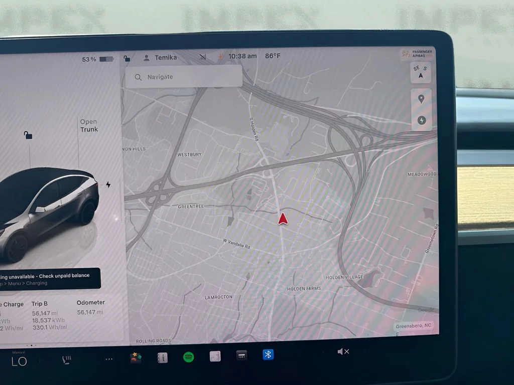 Used 2022 Gray Tesla Performance image 11