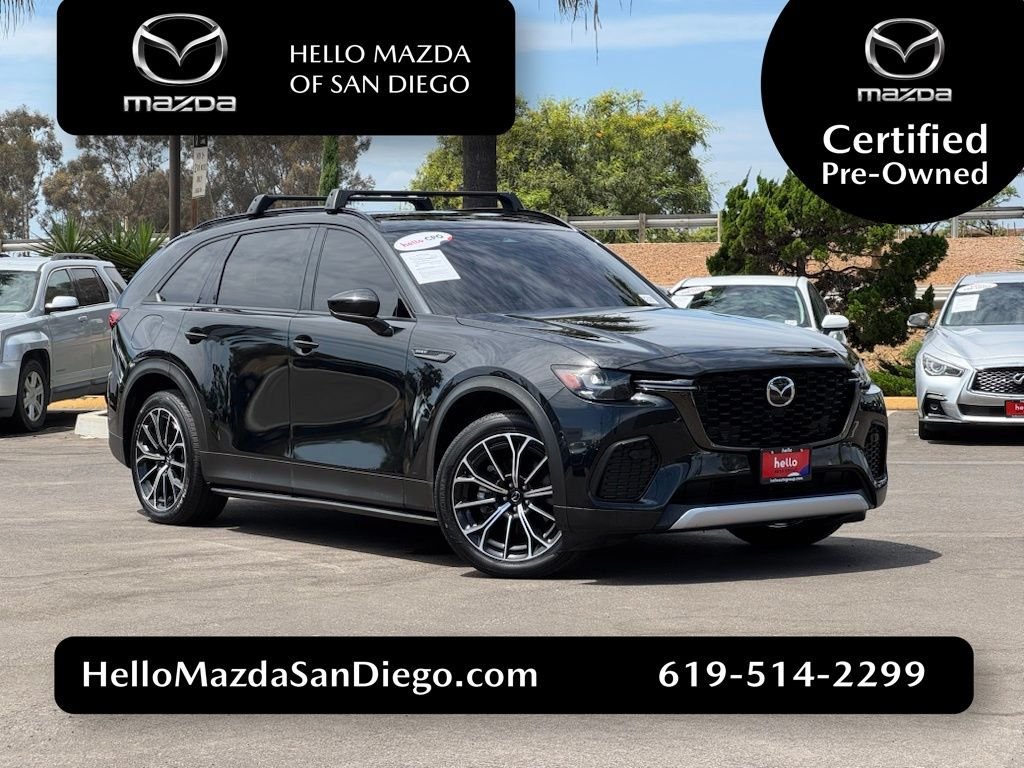 Certified Used 2025 Jet Black Mazda Premium image 1