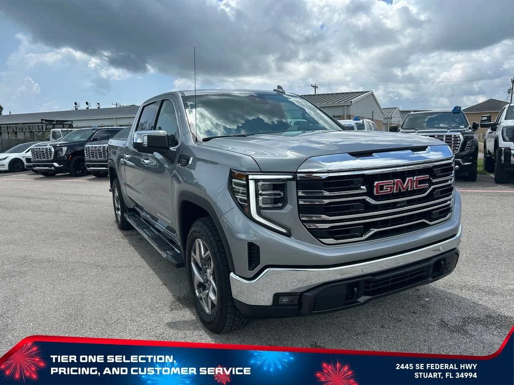 New 2026 Sterling Metallic GMC SLT image 3