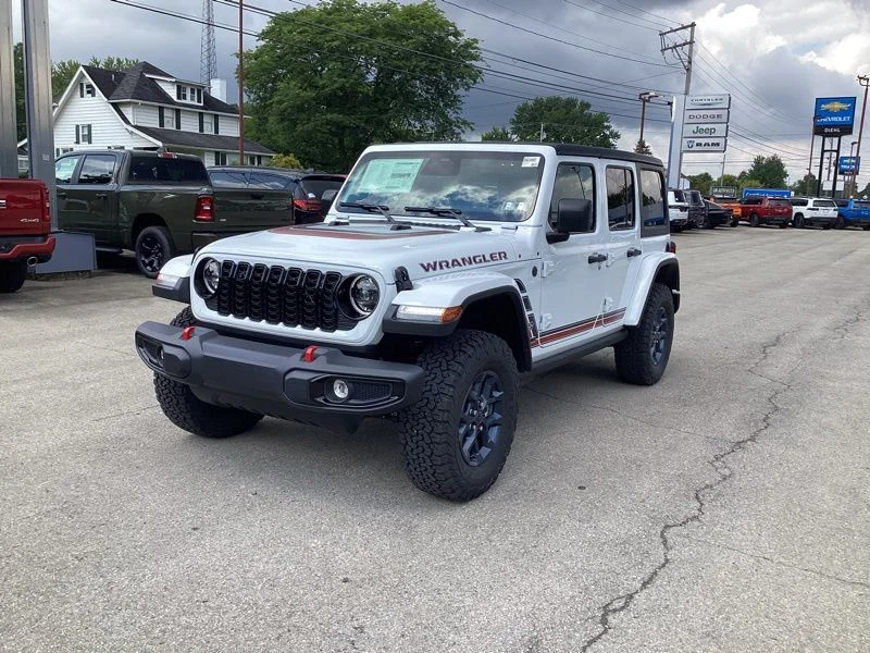 New 2026 Bright White Clearcoat Jeep Sport image 3