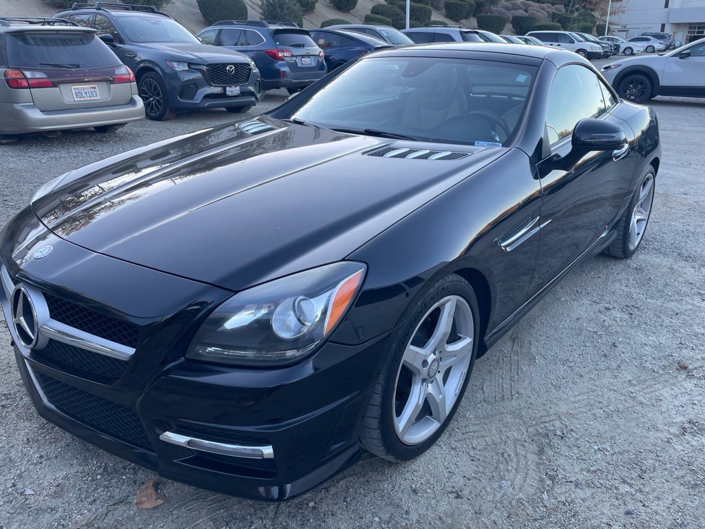 Used 2013 Black Mercedes-Benz SLK 250 image 3
