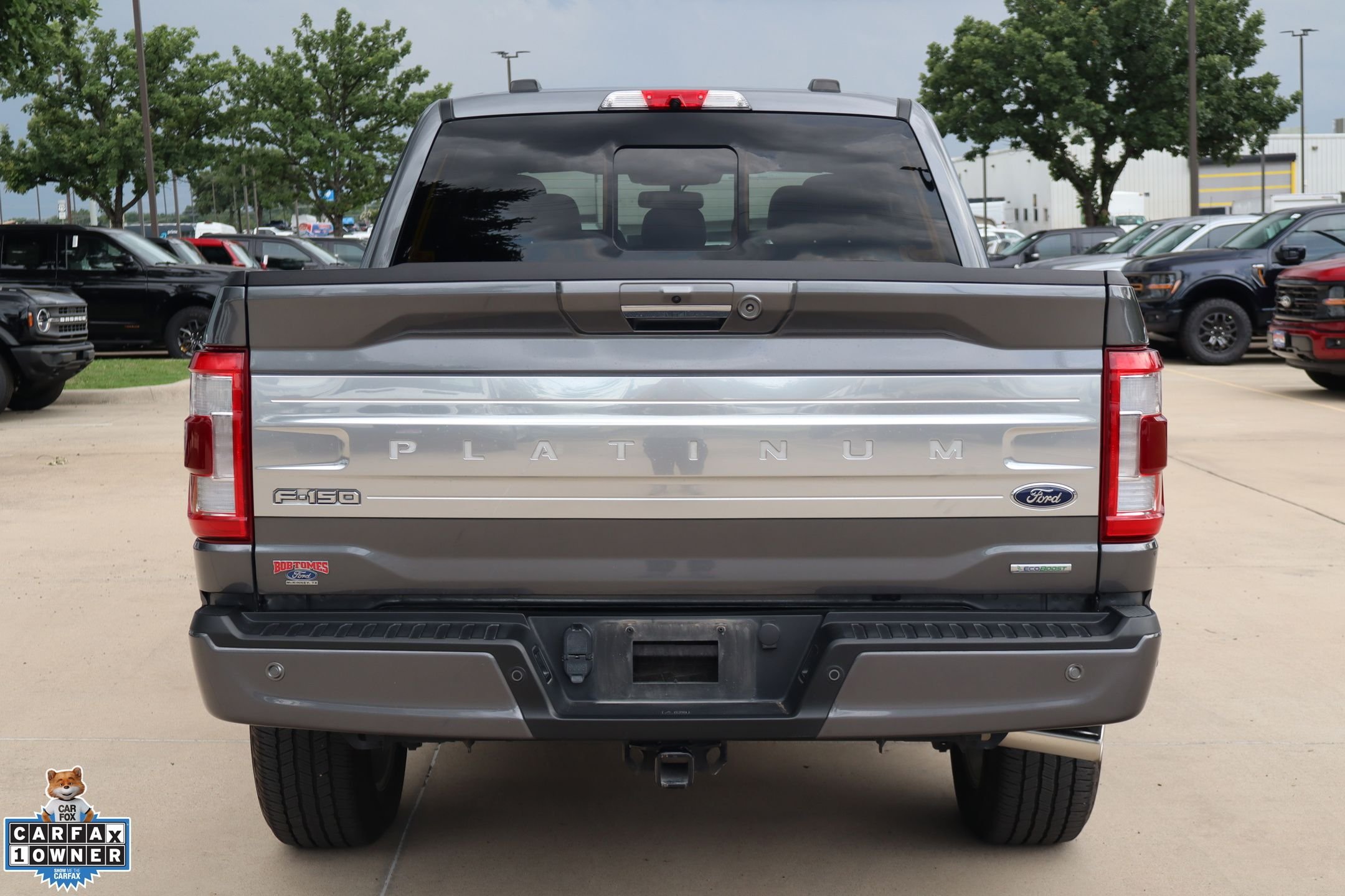 Certified Used 2022 Gray Metallic Ford Platinum image 4