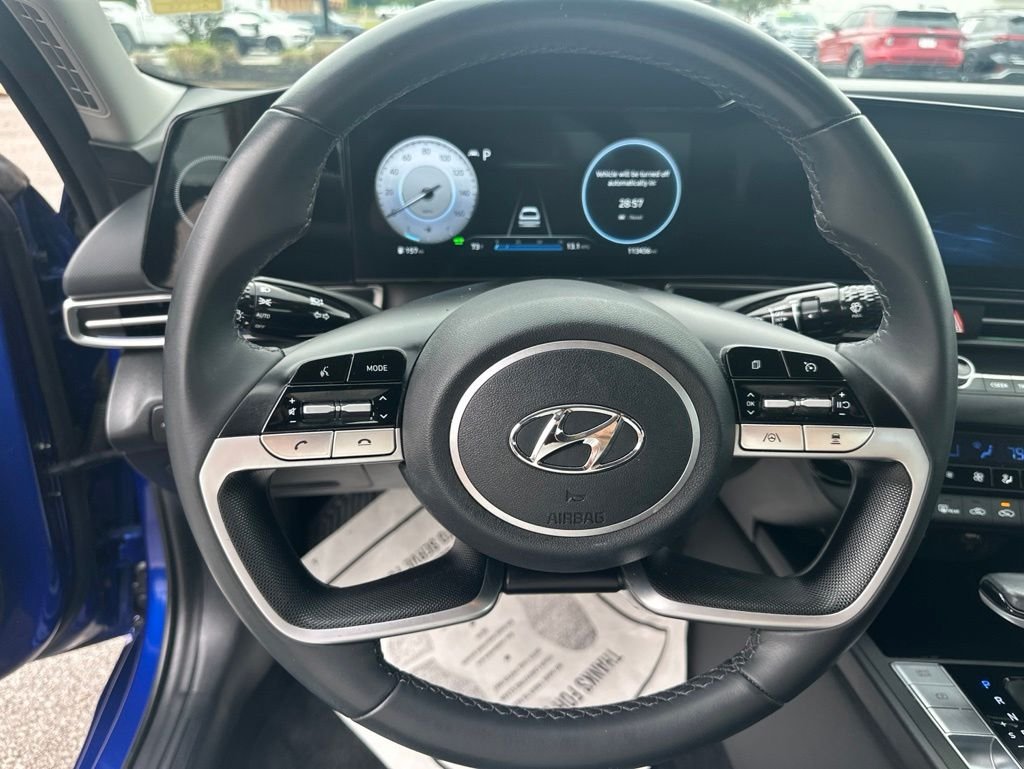 Used 2023 Blue Hyundai Limited image 13