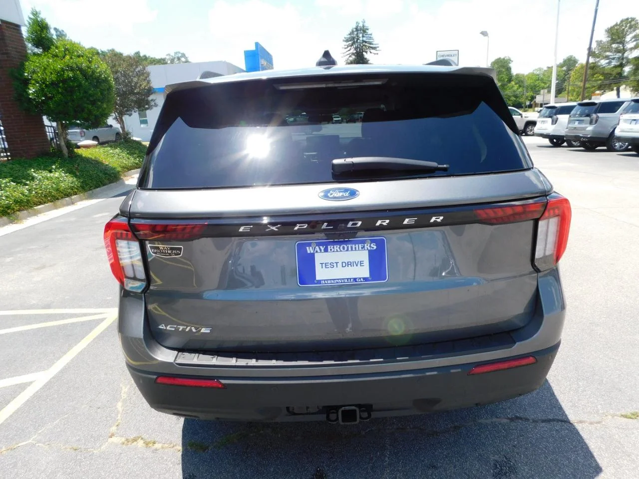 New 2026 Carbonized Gray Metallic Ford Active image 7