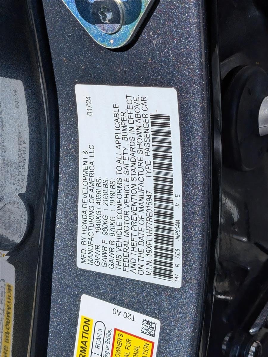 Used 2024 Meteorite Gray Met Honda EX-L image 25