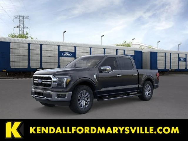 New 2026 Agate Black Metallic Ford Lariat image 1