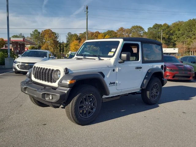 New 2026 Bright White Clear-Coat Exterior Paint Jeep Sport S image 4