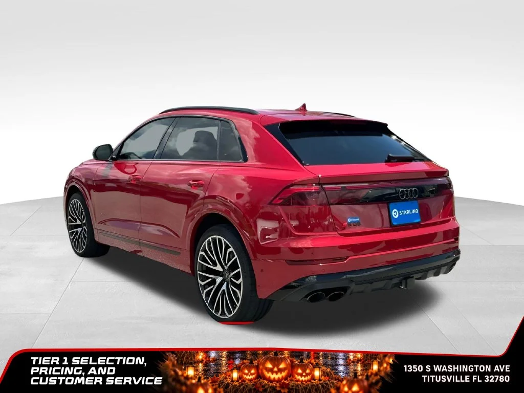 Used 2025 Red Audi 4.0T Premium Plus image 5