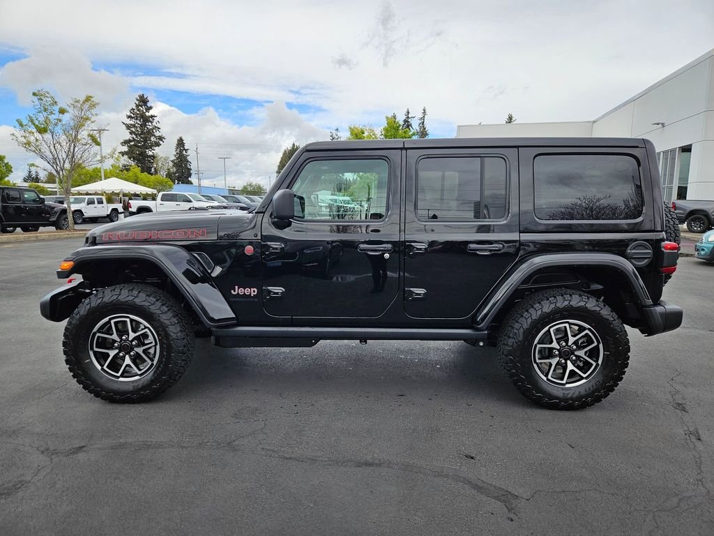 New 2026 Black Clear-Coat Exterior Paint Jeep Rubicon image 3
