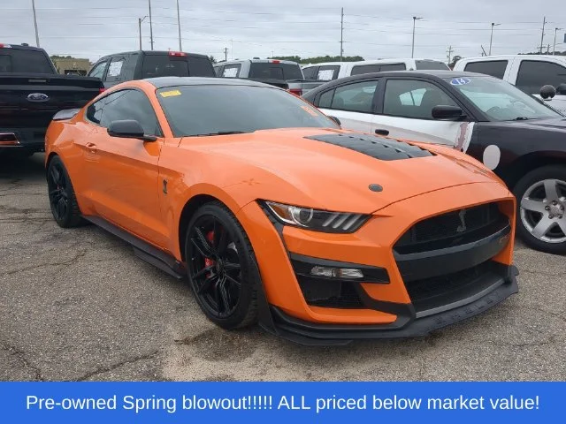 Used 2021 Orange Ford Shelby GT500 image 4