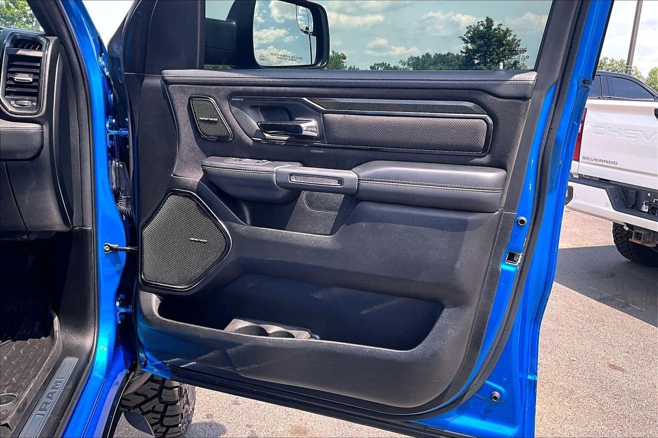 Used 2022 Hydro Blue Pearlcoat RAM TRX Crew Cab 4x4 57