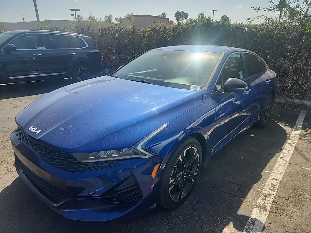 Used 2022 Blue Kia GT-Line image 3