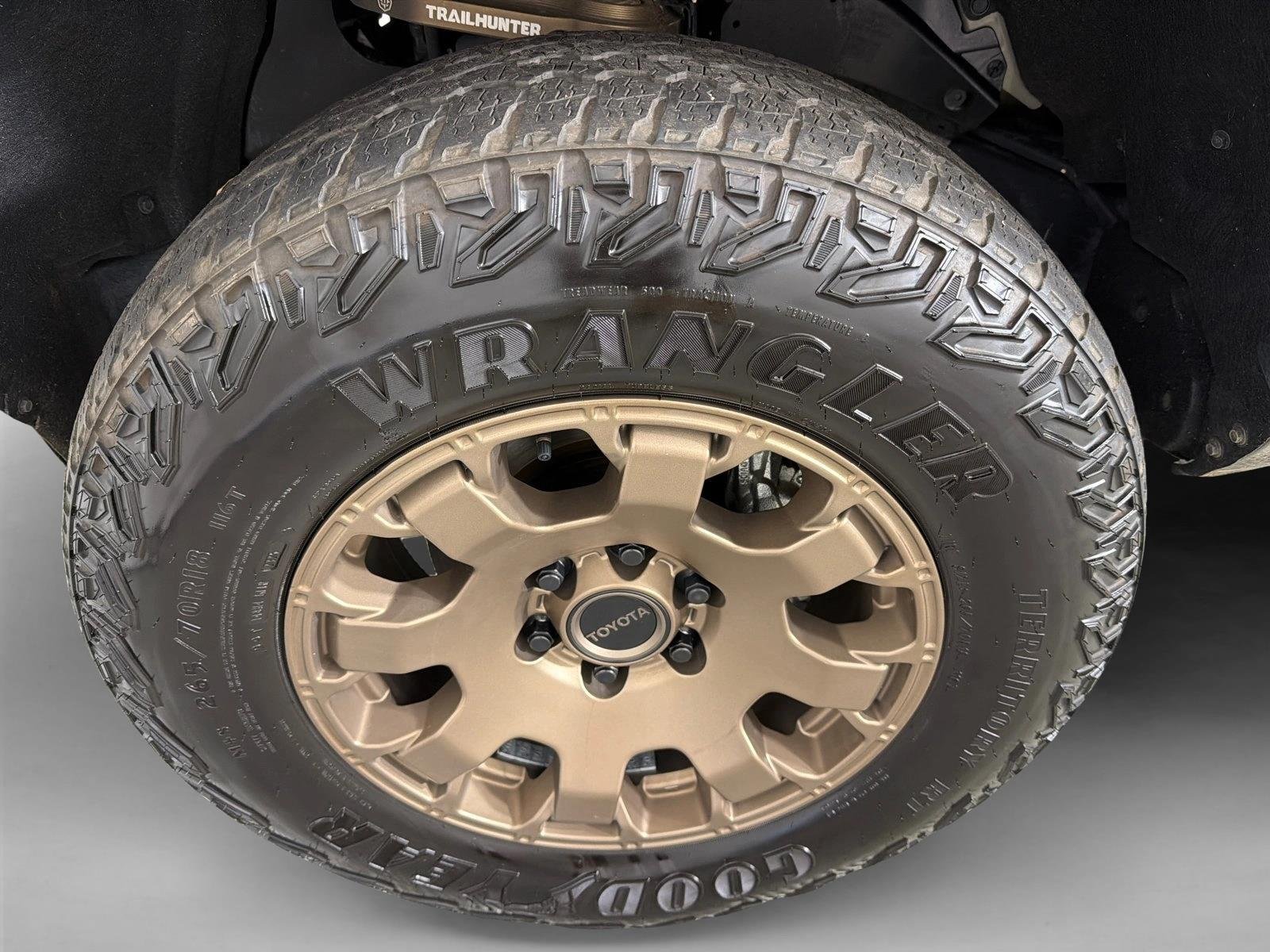 Certified Used 2025 Bronze Oxide Toyota Trailhunter Hybrid image 12