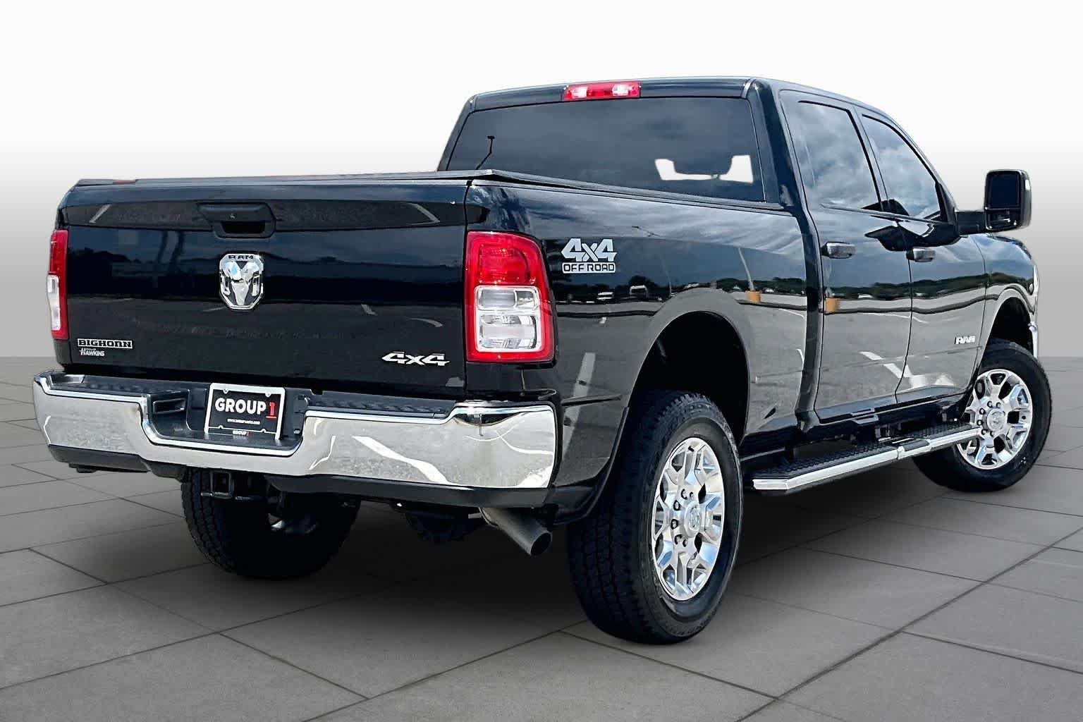 Used 2024 Diamond Black Crystal Pearlcoat Ram Big Horn image 13